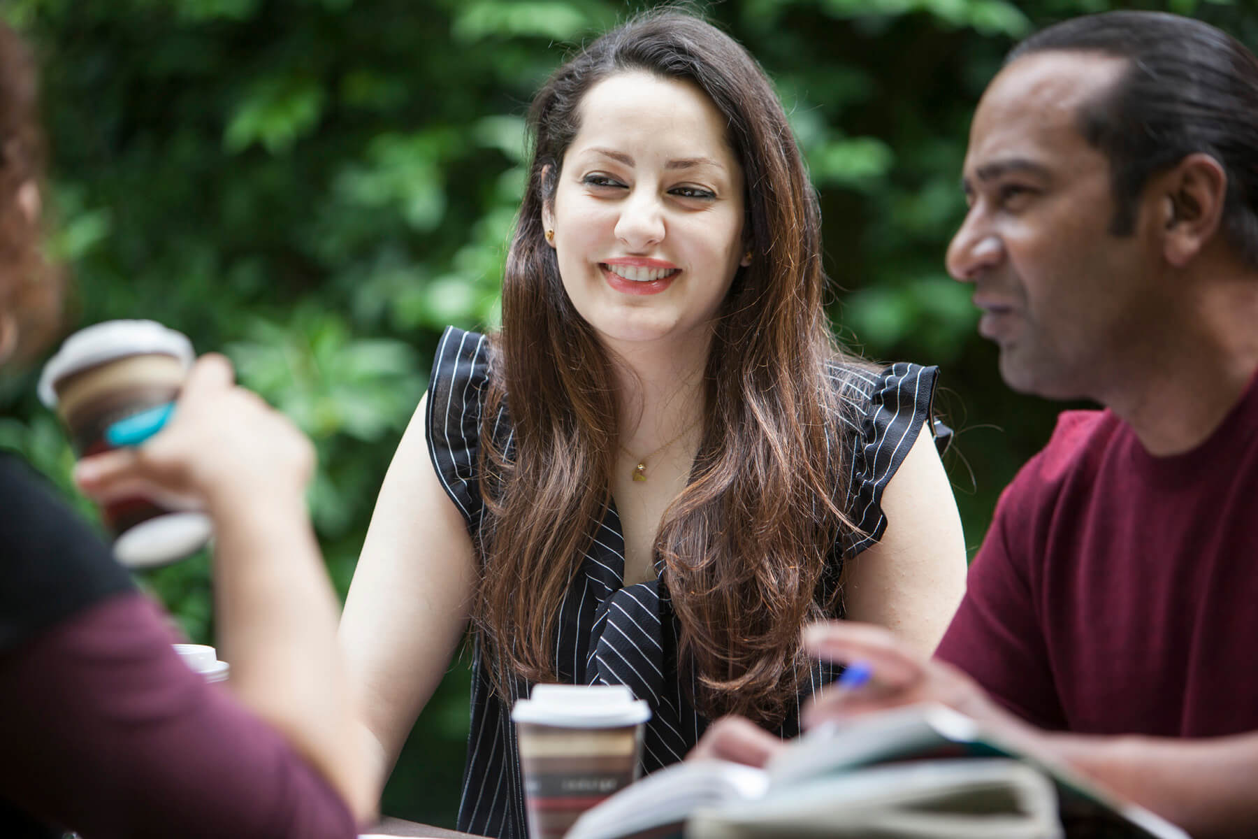 Students outside