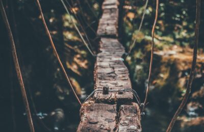 Wooden bridge