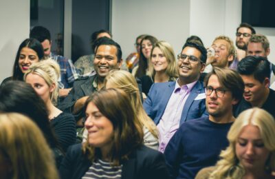 Group of people in a conference meeting.