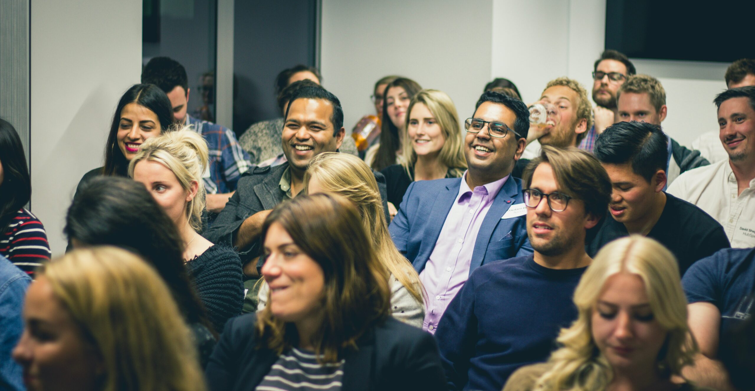 Group of people in a conference meeting.