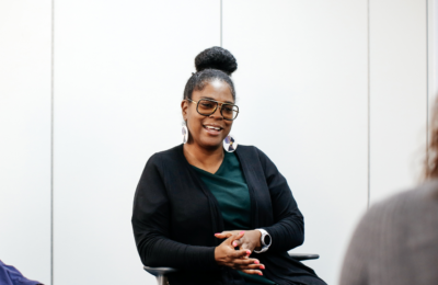 Course lead, Shantel Thomas, teaching