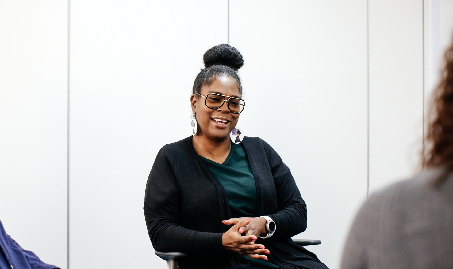 Course lead, Shantel Thomas, teaching