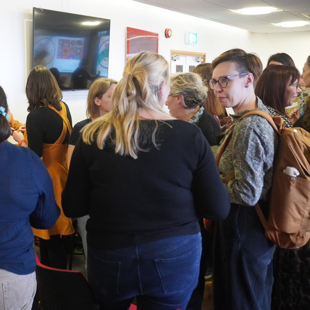 Networking at the 2024 Infant observation conference