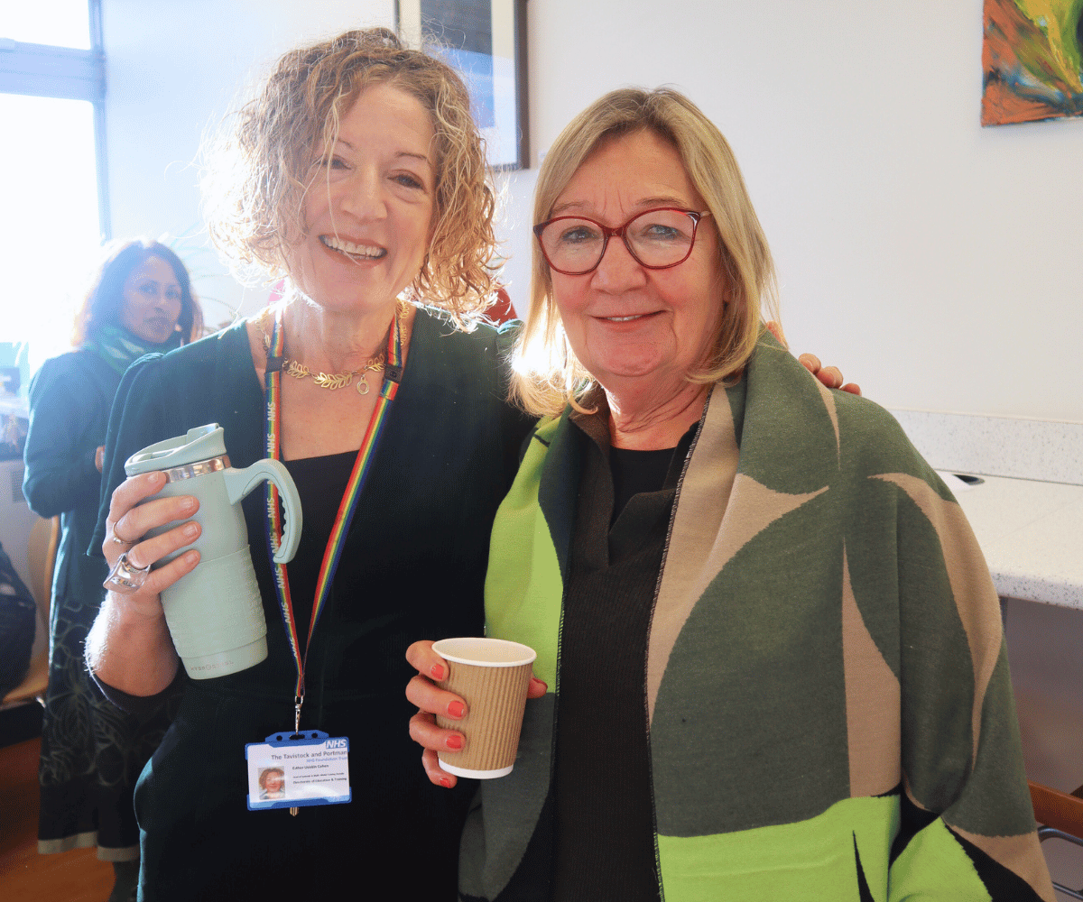 Esther Usiskin-Cohen and guest at Dr Krause's Festschrift