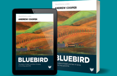 Bluebird book cover and kindle